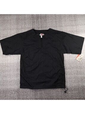 Worth Performance Mesh-Vented 1/4-Zip Pullover - Medium - Baseball